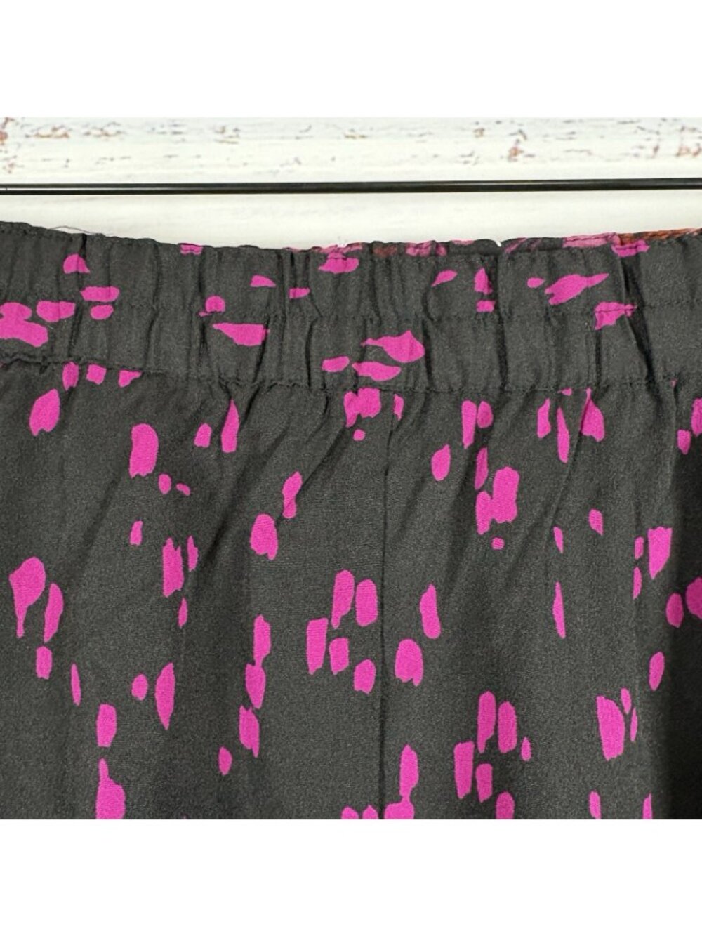 Coldwater Creek Black Pink Floral Reversible Maxi - Picture 7 of 14